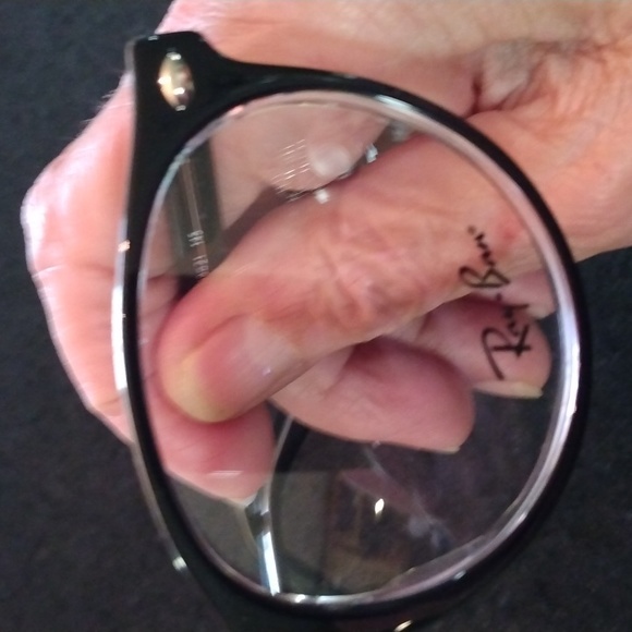 Ray Ban eyeglass frames. Never worn. Clear glass not prescription. NWOT main image 4